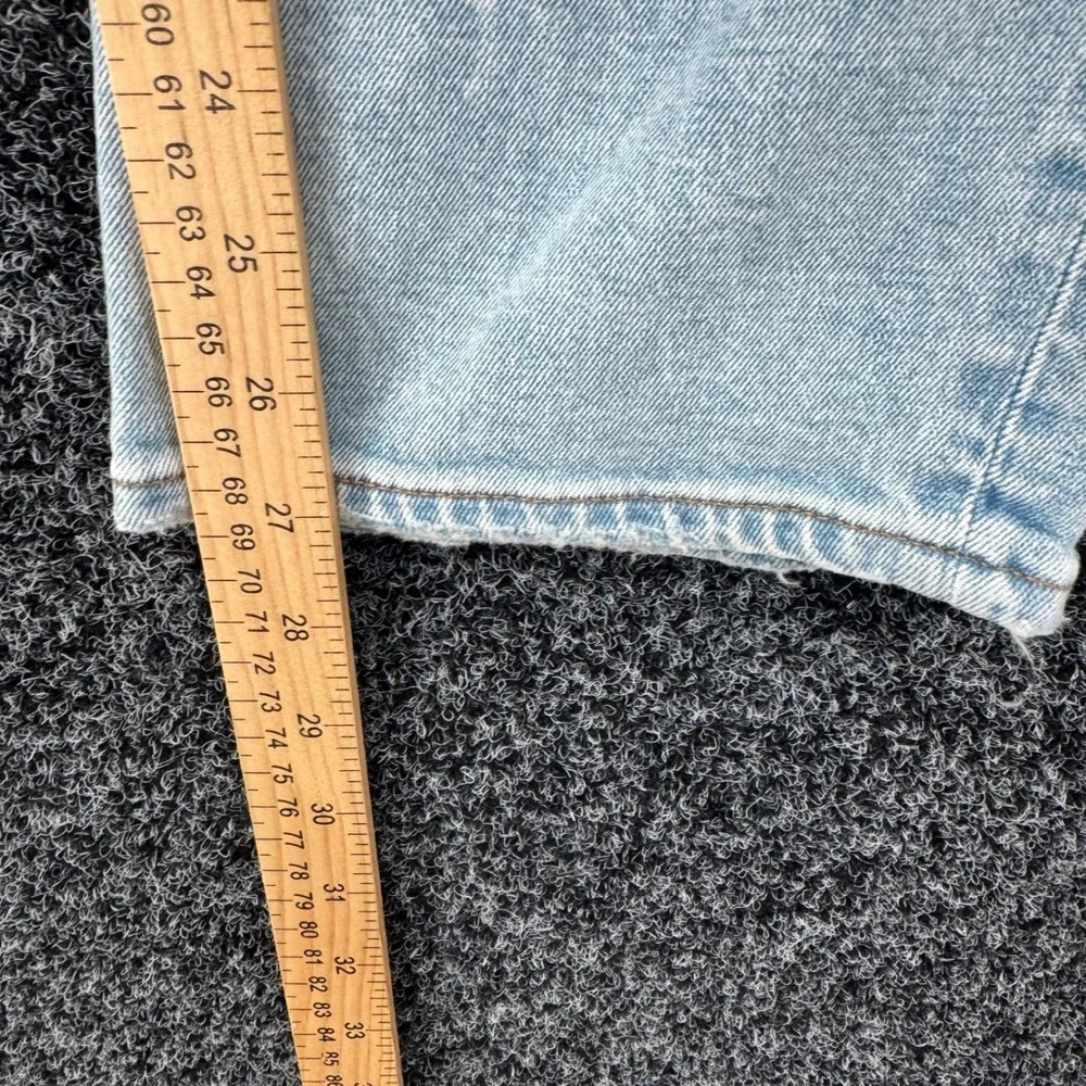 Abercrombie & Fitch Ankle Straight Ultra High Rise Jeans Light Wash 29 8L